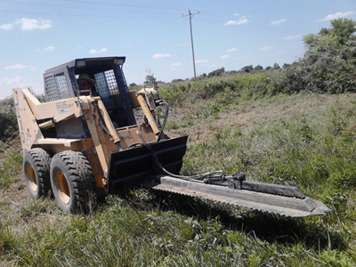 CVR Sawfish TreeSaw for Skidsteer Tractor