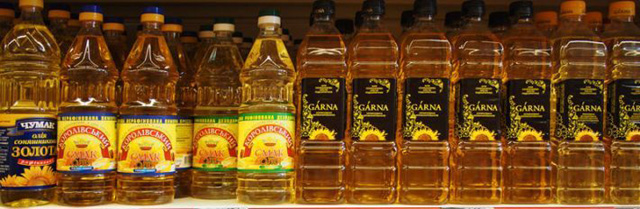 Refined & Crude Sunflower Oil