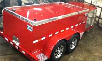 Fuel and Utility Trailer 990 Gal
