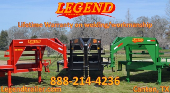 25'-40' Tandem Dual Flatbed Gooseneck Trailers