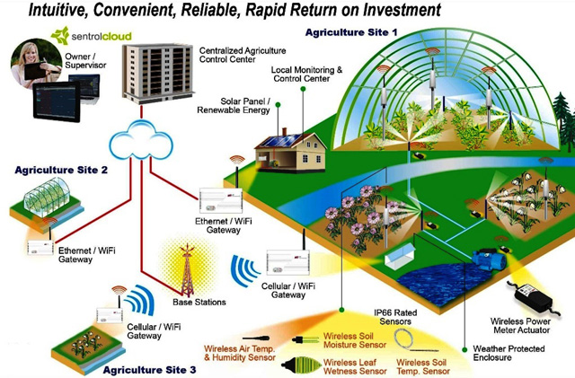 Agriculture Wireless Sensors Solution