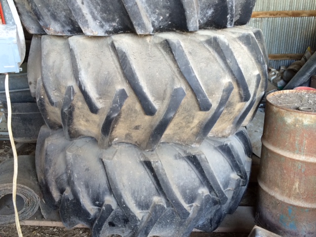 Slightly Used Combine Tires